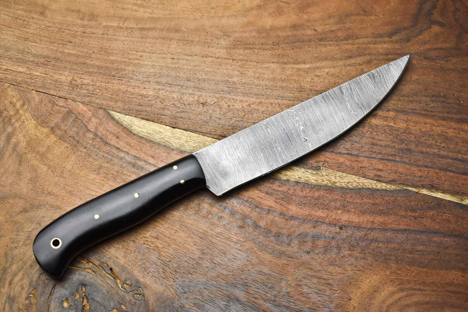 Artisan Crafted Damascus Steel Chef Knife  Razor Sharp Full Tang Kitchen Knife 1