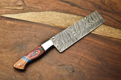 Luxury Handmade Damascus Steel Knife  Chef  Sport Knife With 384Layer Forged Blade 3