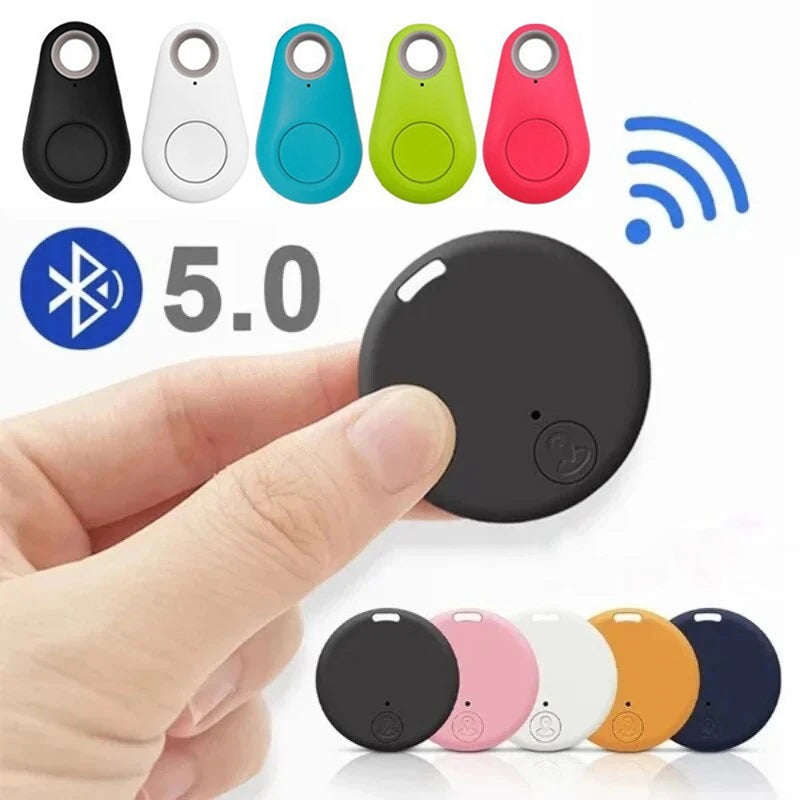 Smart Tag Bluetooth Tracker, Mini GPS AntiLost Key Finder, Dog Pet Child Alarm Wallet Keychain Locator