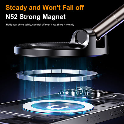 MultiAngle Vacuum Magnet Bracket Foldable Car Navigation Holder Strong Magnetic Upgrade Version 4