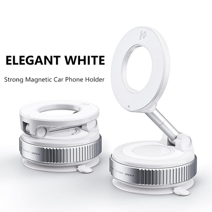 MultiAngle Vacuum Magnet Bracket Foldable Car Navigation Holder Strong Magnetic Upgrade Version 8