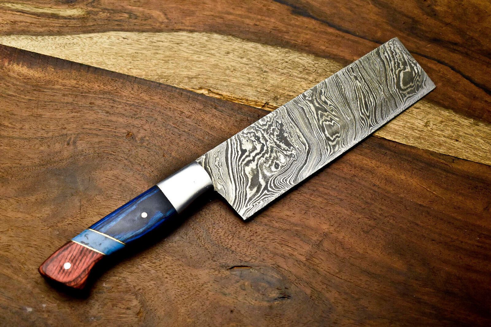 Custom Damascus Steel Chef Knife  512Layer Forged Fillet Knife With Pakka Handle 3