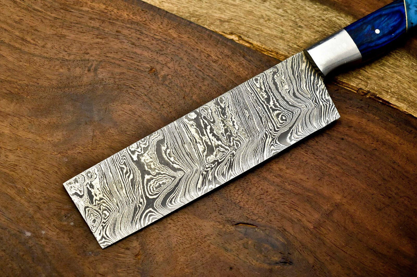 Custom Damascus Steel Chef Knife  512Layer Forged Fillet Knife With Pakka Handle 2