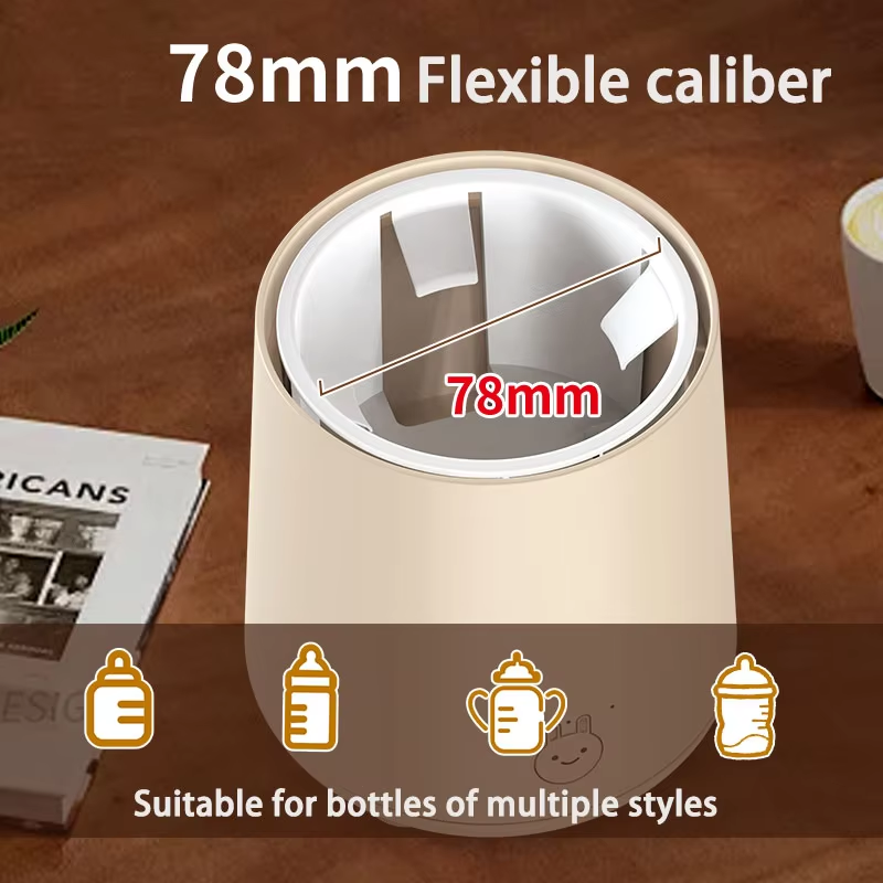 Intelligent Milk Powder Mixer, Smart Electric Bottle Shaker, Rechargeable Baby Formula Maker with Li-Battery