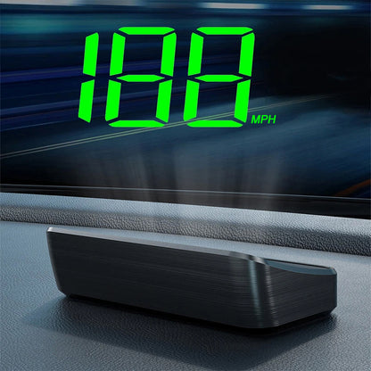 Digital Speedometer, In Vehicle HUD Display, GPS Speed Meter, Universal Car Windshield Projector, Multifunctional Head