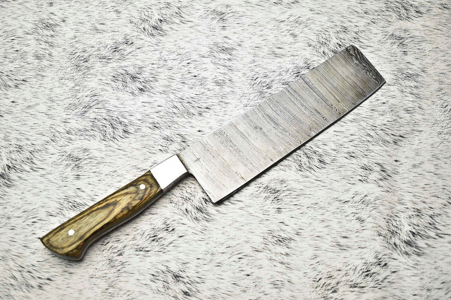 Damascus Steel Chef Knife  Hand Forged Fillet Knife For Kitchen  Outdoor Use 3