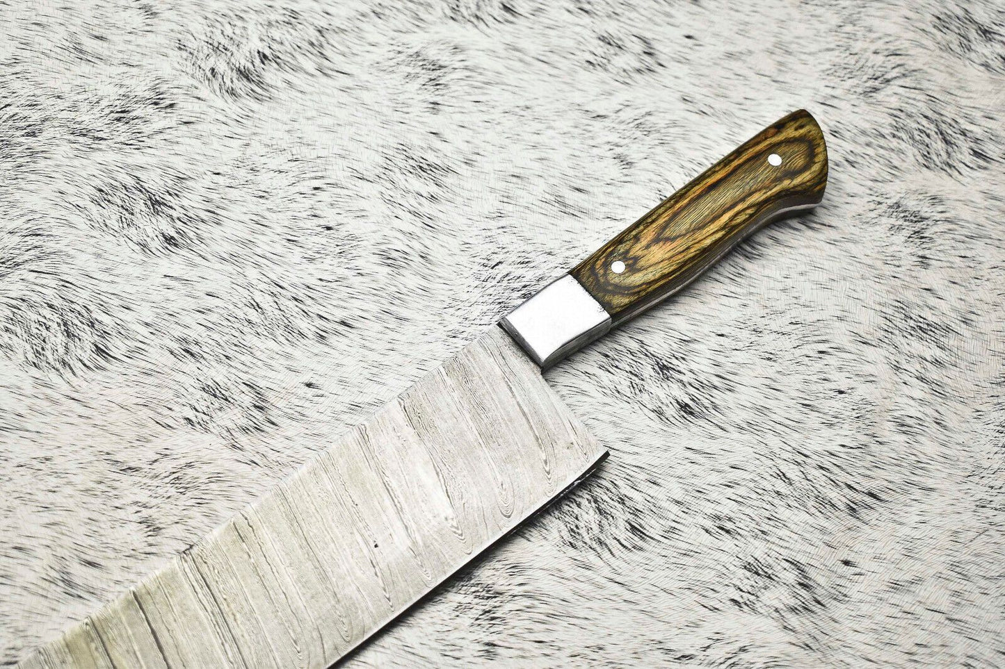 Damascus Steel Chef Knife  Hand Forged Fillet Knife For Kitchen  Outdoor Use 1