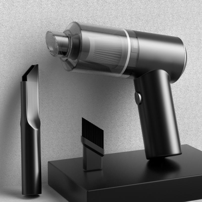Wireless Mini Car Vacuum Cleaner Handheld Gun Vacuum Dry And Wet Dual Use Small Automotive Cleaning 7
