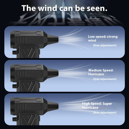 Brushless Turbo Jet Blower, Powerful Air Blower & Suction Vacuum, Super Power Wind Violent Fan