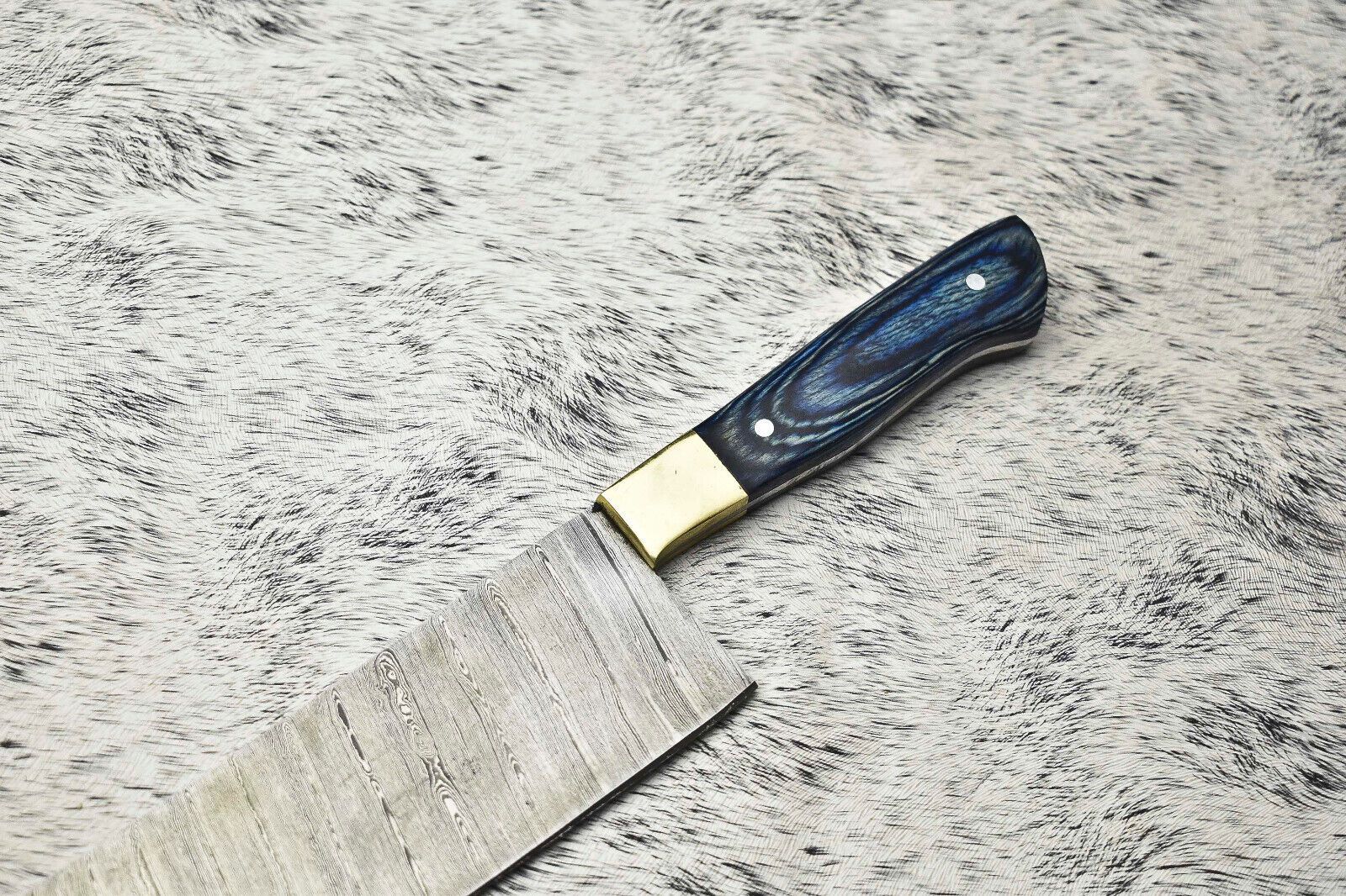 Handmade Damascus Chef Knife  512Layer Full Tang Fillet Knife With Pakka Handle 1