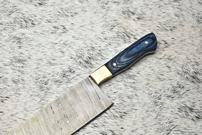 Handmade Damascus Chef Knife  512Layer Full Tang Fillet Knife With Pakka Handle 1