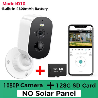 1080P Solar WiFi Outdoor Security Camera With Motion Detection  TwoWay Audio 13