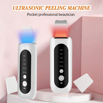 Imported Beauty Equipment Electric Scraping Machine Deep Pore Cleaning 5 Speed Adjustment Black Cor 4
