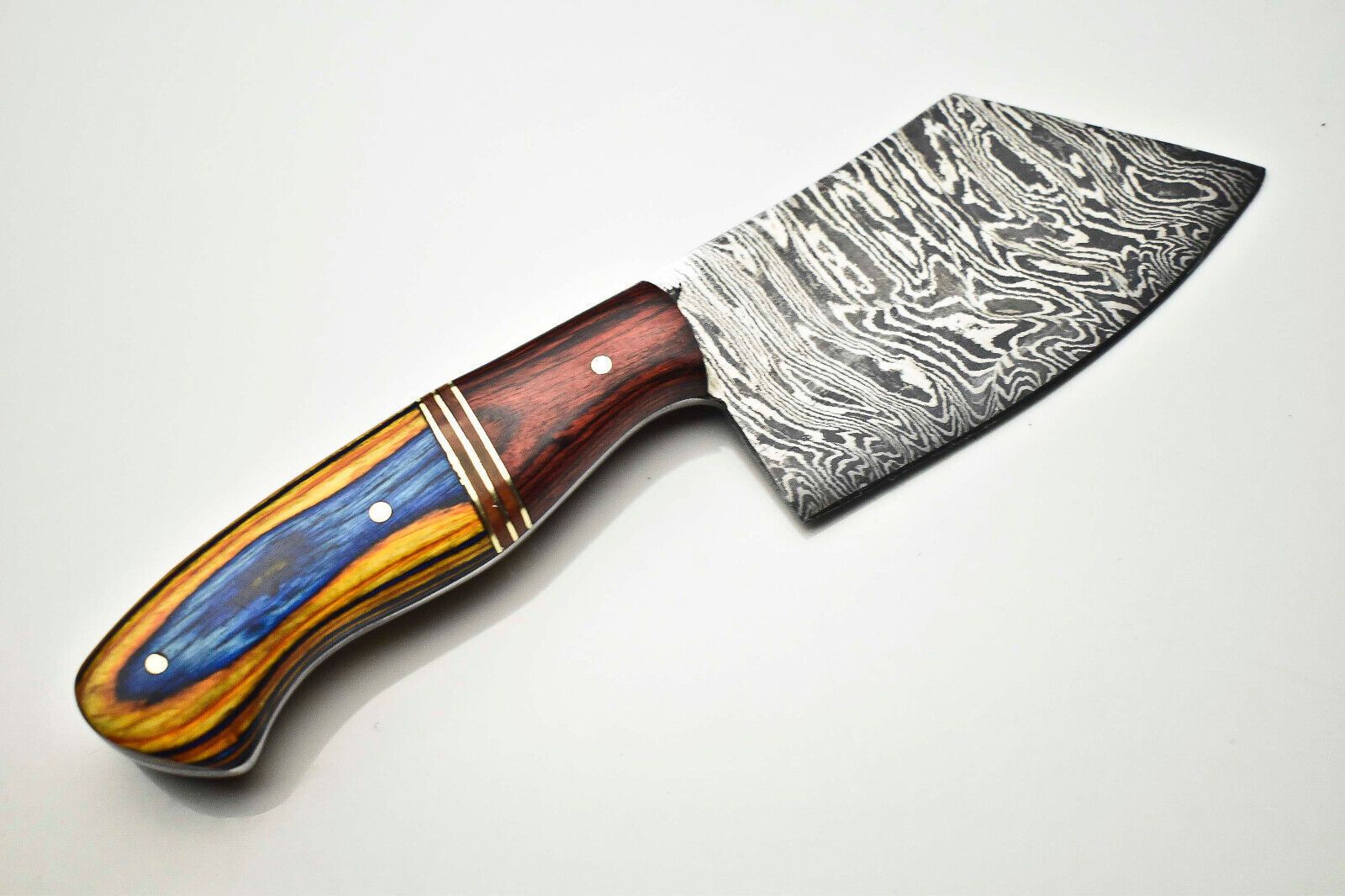 Traditional Handmade Damascus Chef Knife  512Layer Full Tang Fillet Knife With Pakka Handle 3