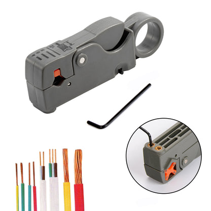 Wire Cable Tools Stripper, Stripping Pliers Decrustation, Stainless Steel Hexagon Wrench Accessorie, Insulated Electrica