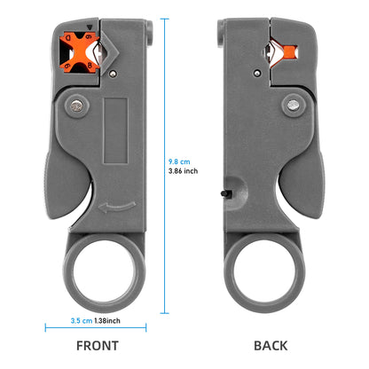 Wire Cable Tools Stripper, Stripping Pliers Decrustation, Stainless Steel Hexagon Wrench Accessorie, Insulated Electrica