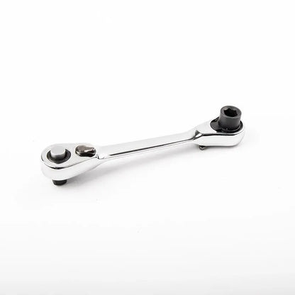 Double Ended Quick Socket Ratchet Wrench Mini 14 Inch 72 Tooth Screwdriver Hex Torque Wrenches Hand 3