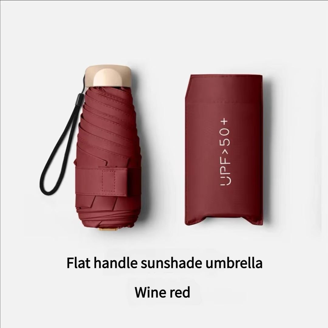 UltraLight Compact Mini Umbrella For Sun  Rain With AntiUV Protection 11