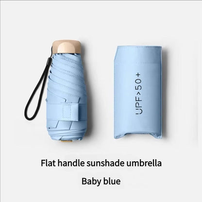 UltraLight Compact Mini Umbrella For Sun  Rain With AntiUV Protection 13