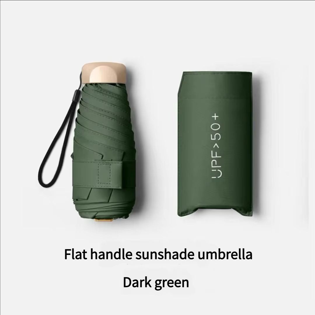 UltraLight Compact Mini Umbrella For Sun  Rain With AntiUV Protection 8