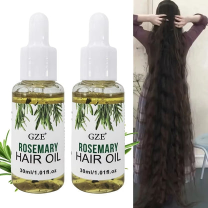 GZE Rosemary Hair  Scalp Oil 2Pack For All Hair Types 2
