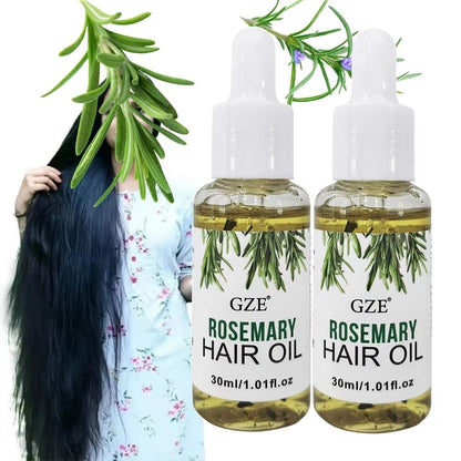 GZE Rosemary Hair  Scalp Oil 2Pack For All Hair Types 4