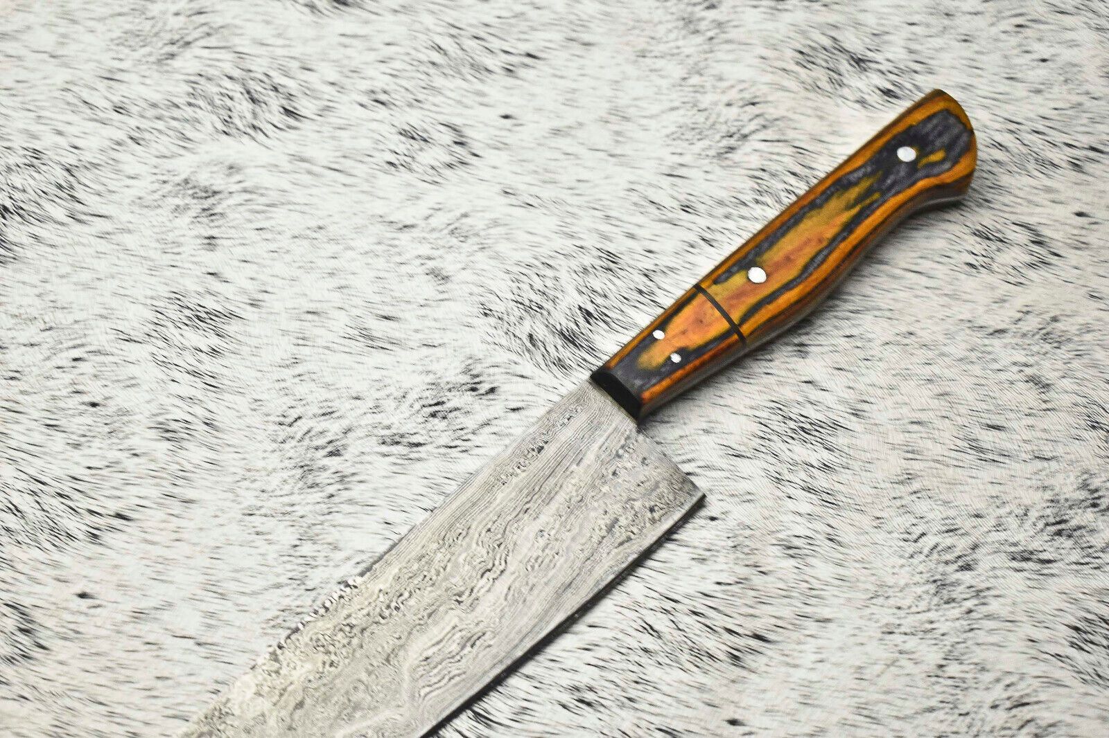 Premium Hand Forged Damascus Knife  Fillet  Chef Knife With Ergonomic Handle Design 2