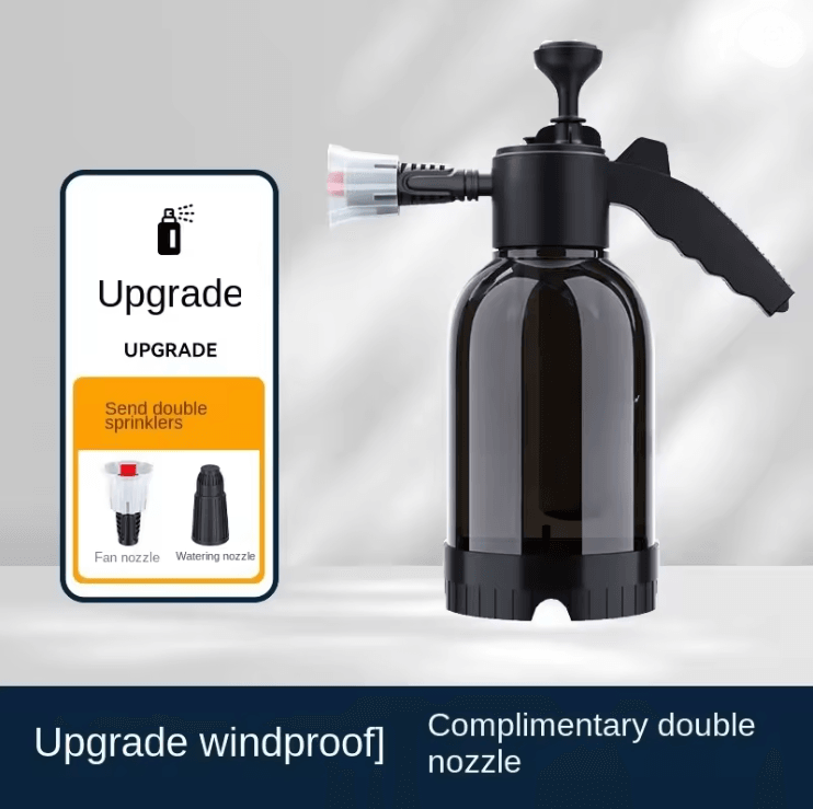 FoamMaster 2L Hand Pump Foam Sprayer With Adjustable Nozzles For Car Wash And Cleaning 4