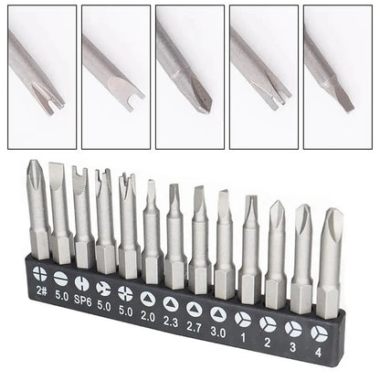 Magnetic Screwdriver Set, Cross Triangle Inner Special Shaped Screw Driver, Electric Drill Tool Accessories
