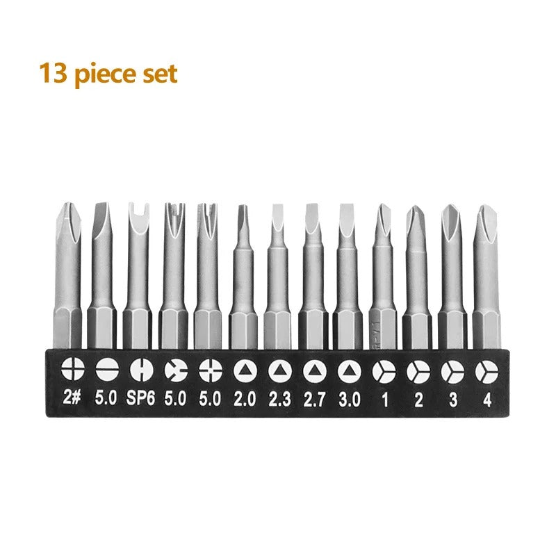 Magnetic Screwdriver Set, Cross Triangle Inner Special Shaped Screw Driver, Electric Drill Tool Accessories