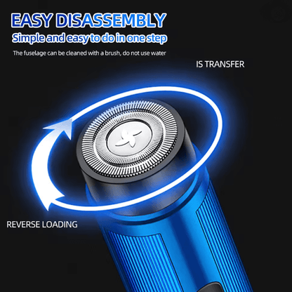 SmoothTrim Mini Electric Shaver Rechargeable Portable Razor For Men And Women 1