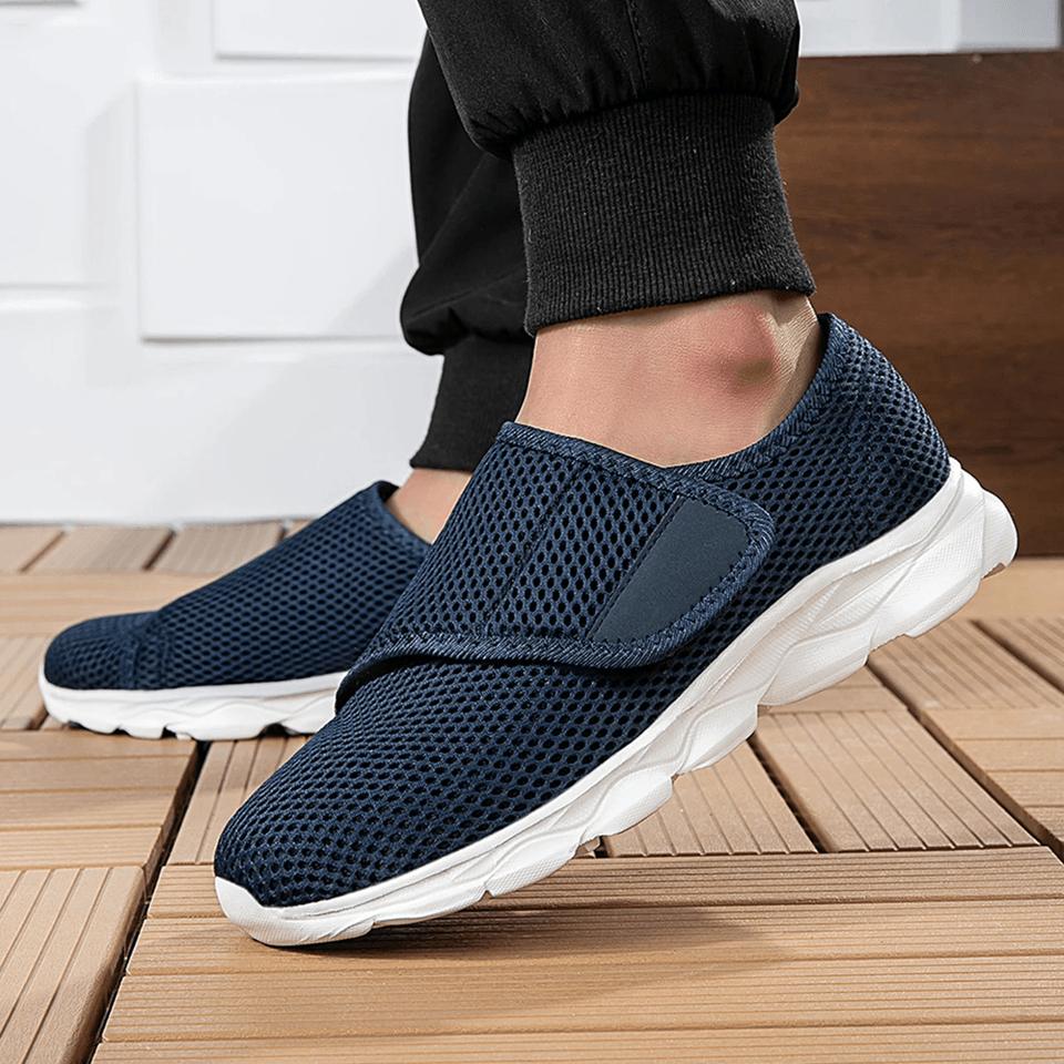 OrthoEase Adjustable Diabetic Walking Shoes For Wide And Swollen Feet 1