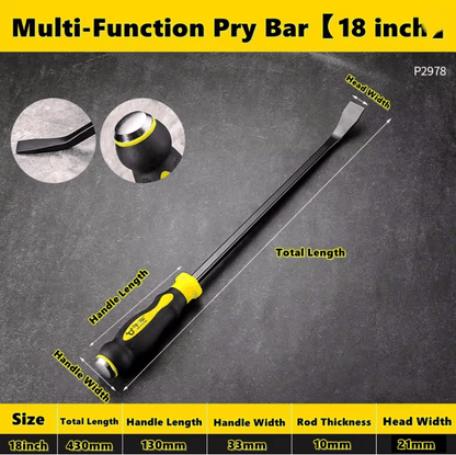 ProGrip Heavy Duty Pry Bar And Tire Lever Tool Set 3