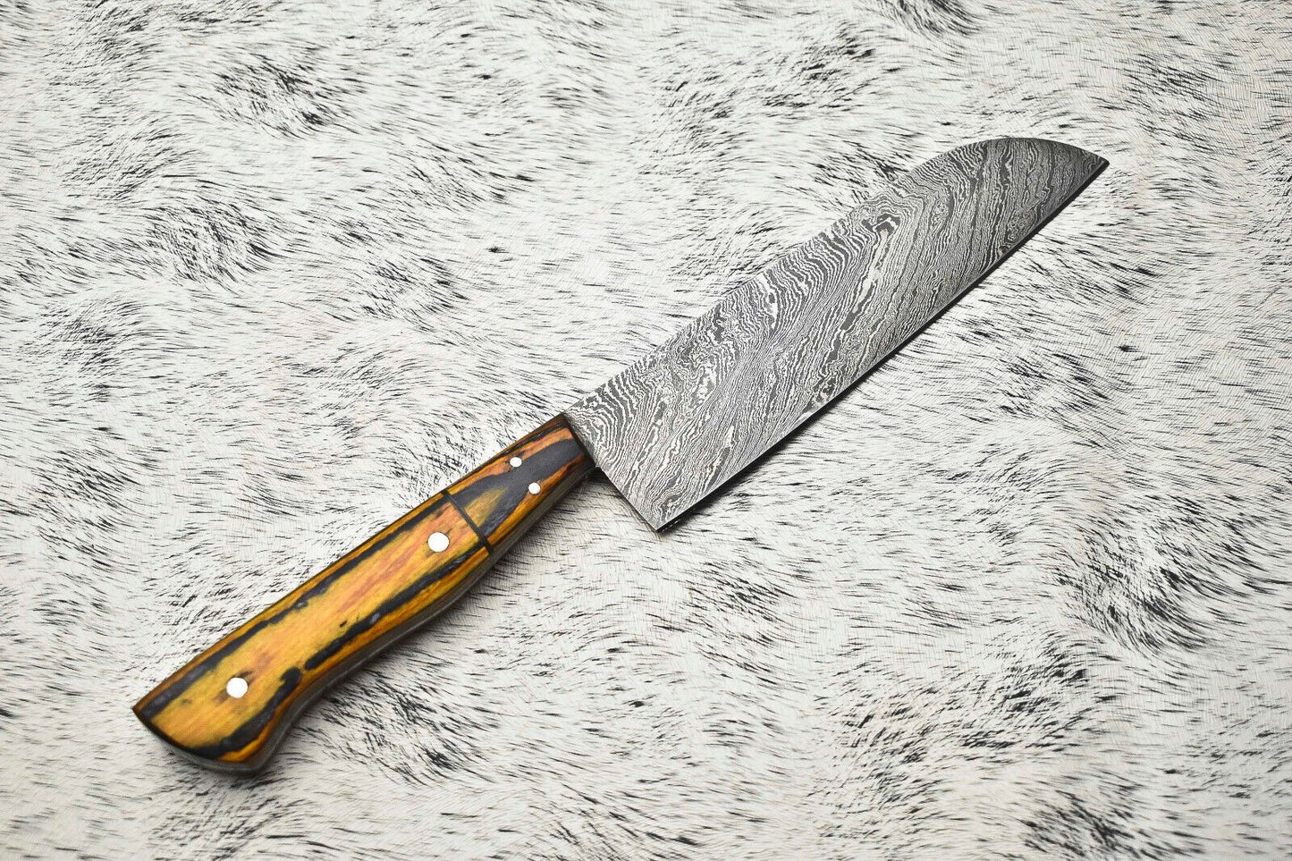 Collectors Edition Damascus Knife  Hand Forged 512Layer Fillet Knife For Culinary Use 3
