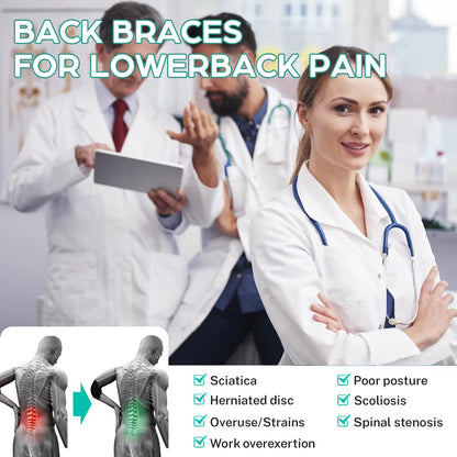 ProFlex Lumbar Support Brace  Relief For Herniated Disc Sciatica  Scoliosis 2