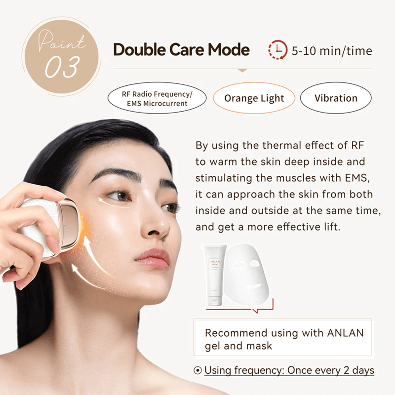 ANLAN RadianceLift RF EMS Facial Tightening And Anti Aging Device 5
