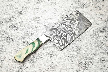 Damascus Chef Knife  Handmade Fillet Knife With 4mm Thick Forged Blade 1