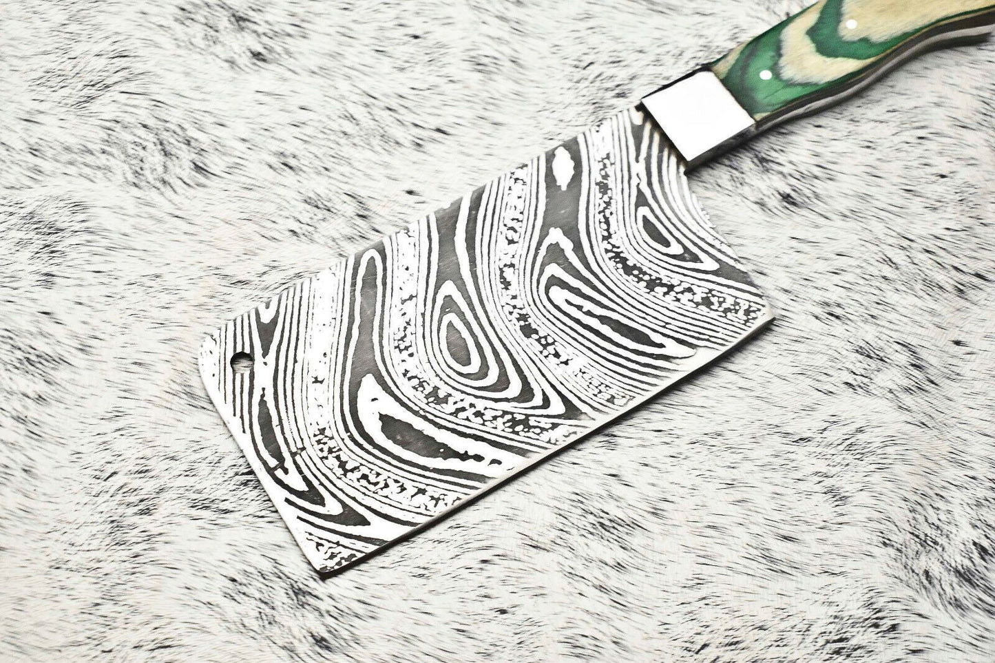 Damascus Chef Knife  Handmade Fillet Knife With 4mm Thick Forged Blade 3