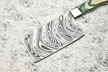 Damascus Chef Knife  Handmade Fillet Knife With 4mm Thick Forged Blade 3