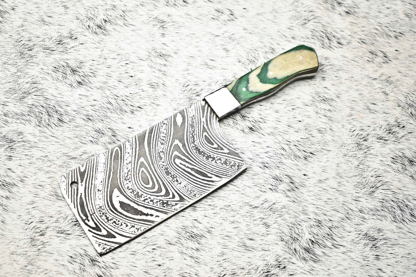 Damascus Chef Knife | Handmade Fillet Knife with 4mm Thick Forged Blade