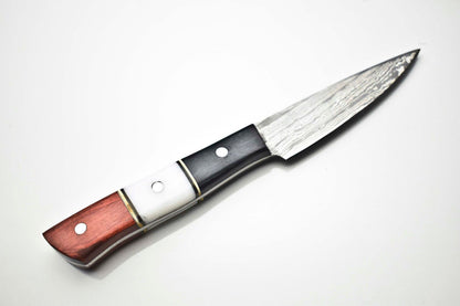 Handmade Damascus Steel Fillet Knife  Full Tang Kitchen Knife 12Inch Overall 3