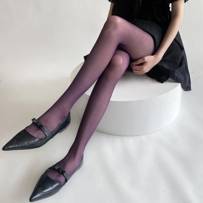 Velvet Touch Thigh High Stockings Ultra Thin Nylon Tights For Women Sexy Body Hosiery Pantyhoses 3