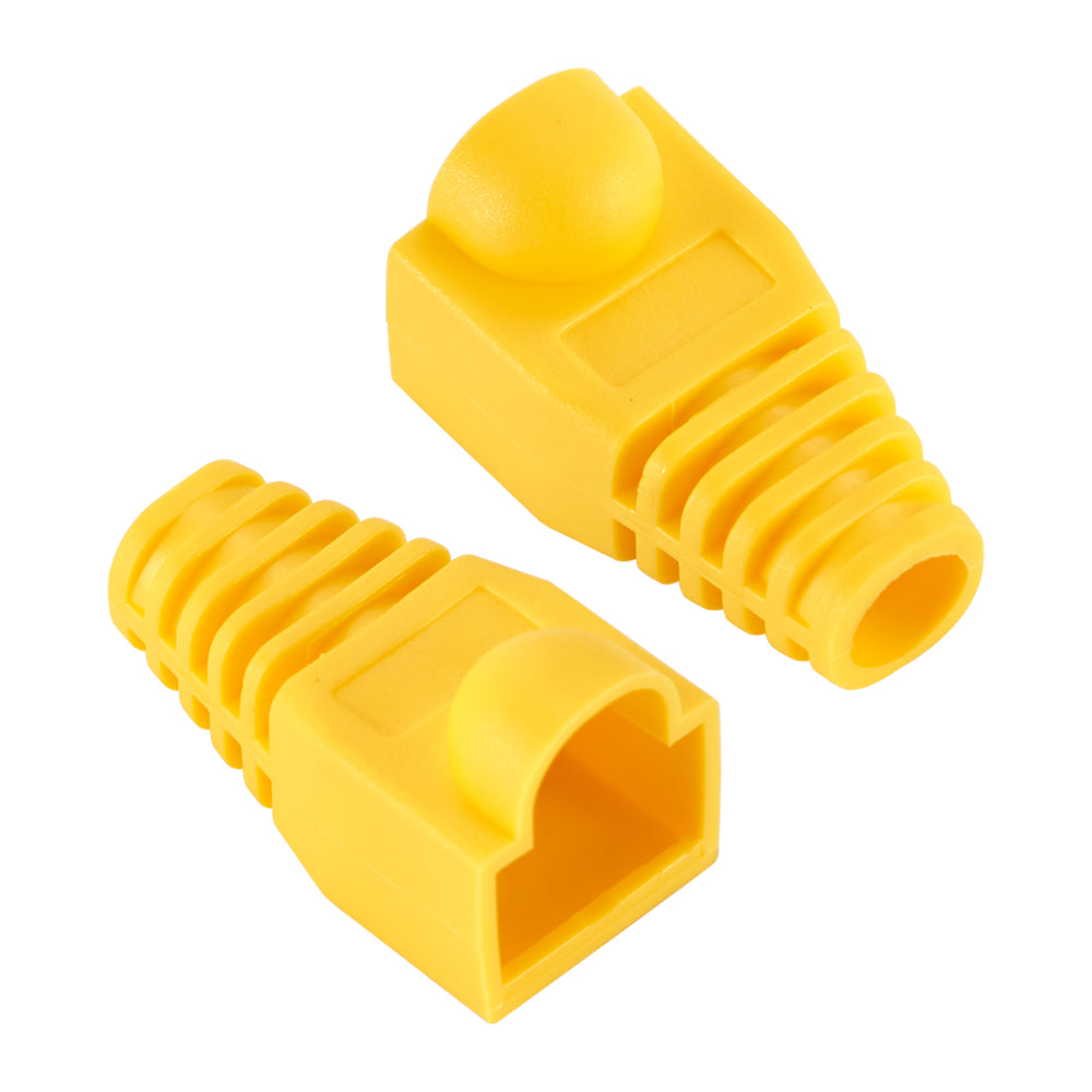 Ethernet Network Cable Connector Plug Cover, Mixed Color Strain Relief Boots