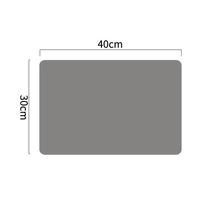Oversized Food Grade Silicone Waterproof Placemat  Heat Insulation  AntiSkidding Table Mat For Kitc 9