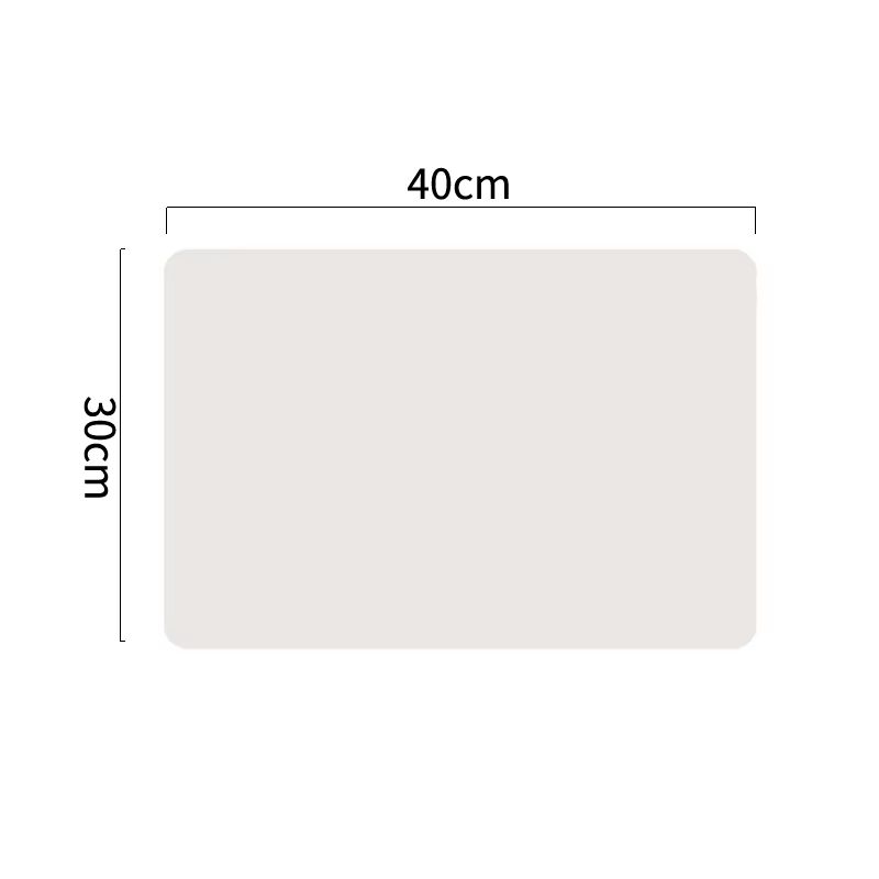 Oversized Food Grade Silicone Waterproof Placemat  Heat Insulation  AntiSkidding Table Mat For Kitc 10