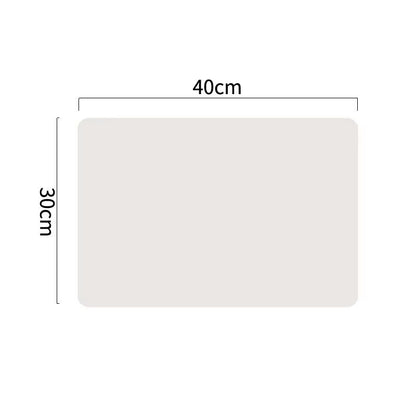 Oversized Food Grade Silicone Waterproof Placemat  Heat Insulation  AntiSkidding Table Mat For Kitc 10