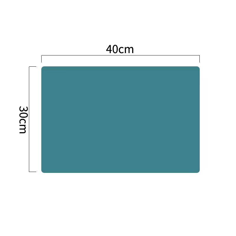 Oversized Food Grade Silicone Waterproof Placemat  Heat Insulation  AntiSkidding Table Mat For Kitc 15