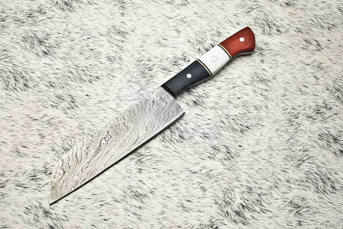 Handmade Damascus Knife | Forged Fillet Blade for Precision Kitchen Cutting