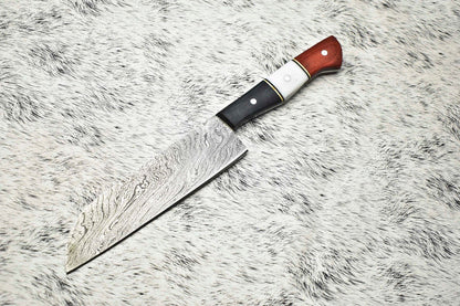 Handmade Damascus Knife | Forged Fillet Blade for Precision Kitchen Cutting