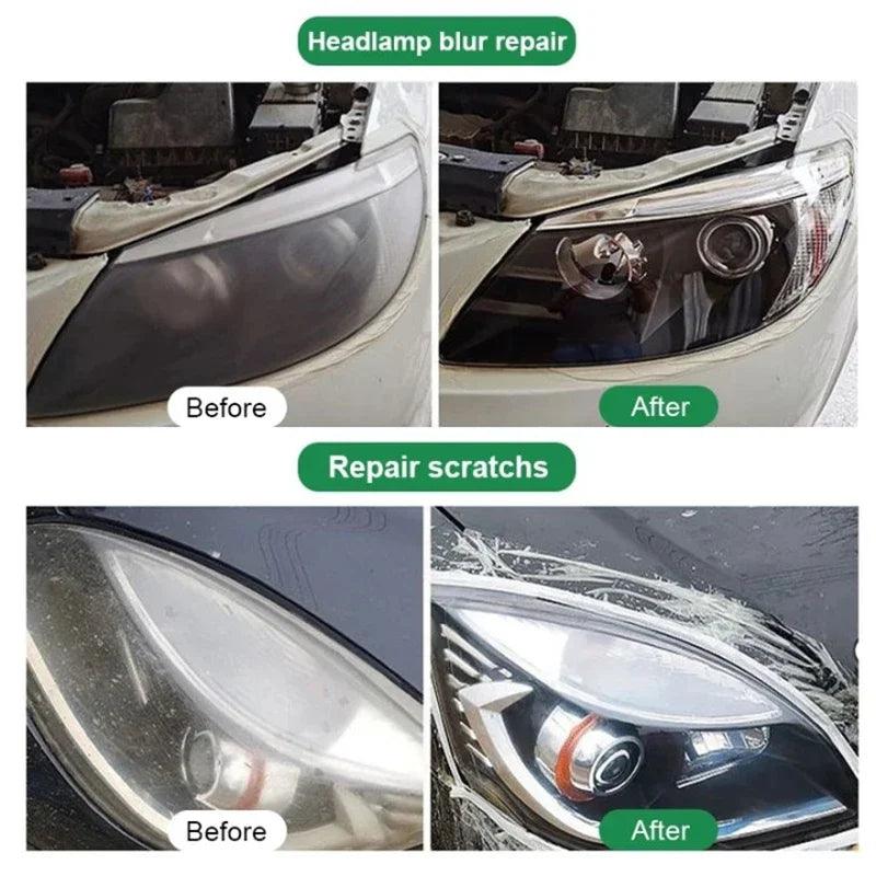 Car Headlight Refurbishment Spray Anti Oxidation Coating Lamp Polishing Agent Scratch Repair And Re 4